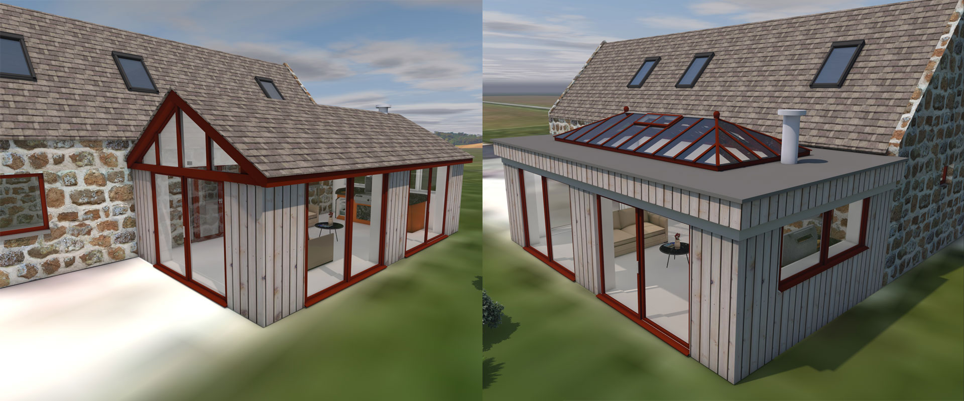 Thistle Home Extension Design Aberdeenshire