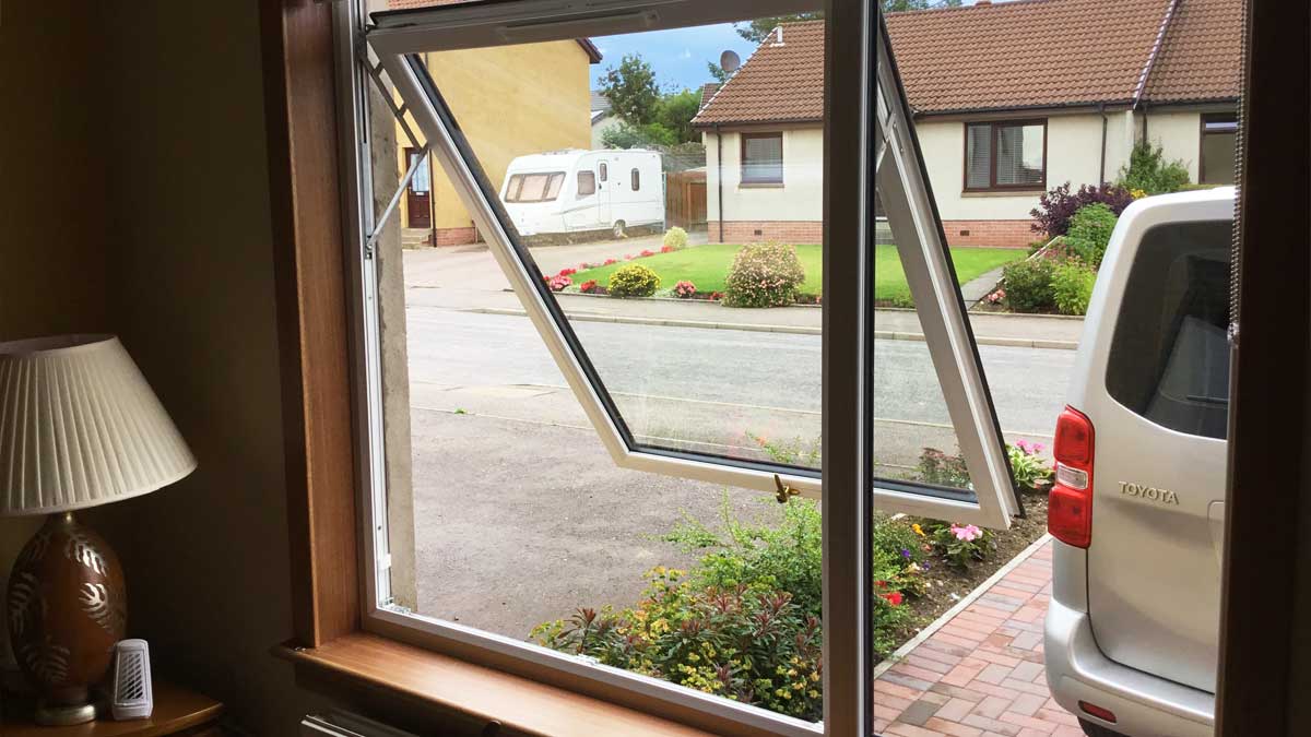 Double Glazing Aberdeen, Aberdeenshire & North East Scotland: Top Hung uPVC Windows by THISTLE