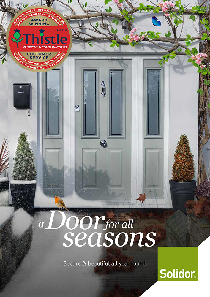 THISTLE Solidor Composite Doors: Choose from 23 colours, inside and out!