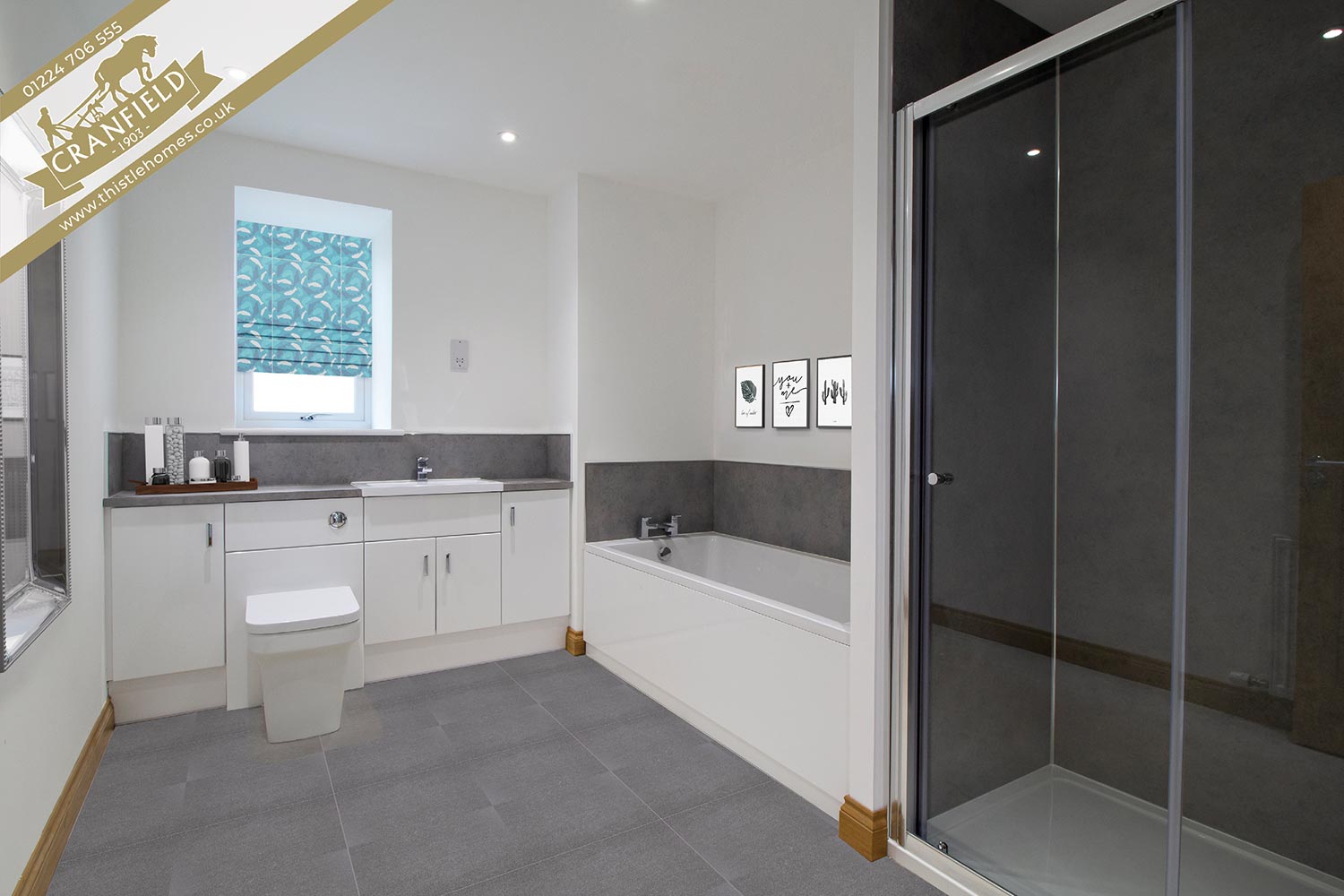 Cranfield by Thistle Homes Aberdeen: Plot 2 Bathroom
