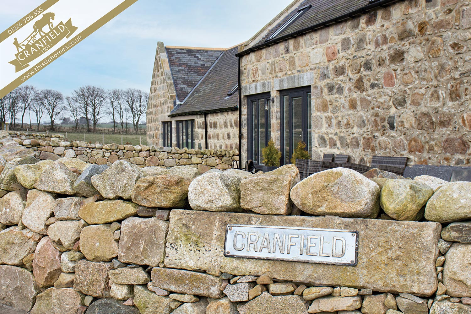 Cranfield by Thistle Homes Aberdeen: Plot 2 Front Perimeter View